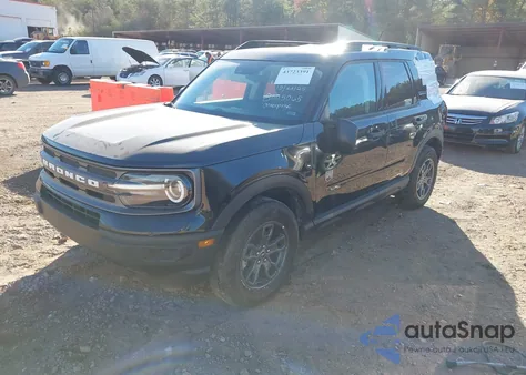 2024 Ford Bronco Sport Big Bend z USA, uszkodzony, nr VIN 3FMCR9B65RRE72535